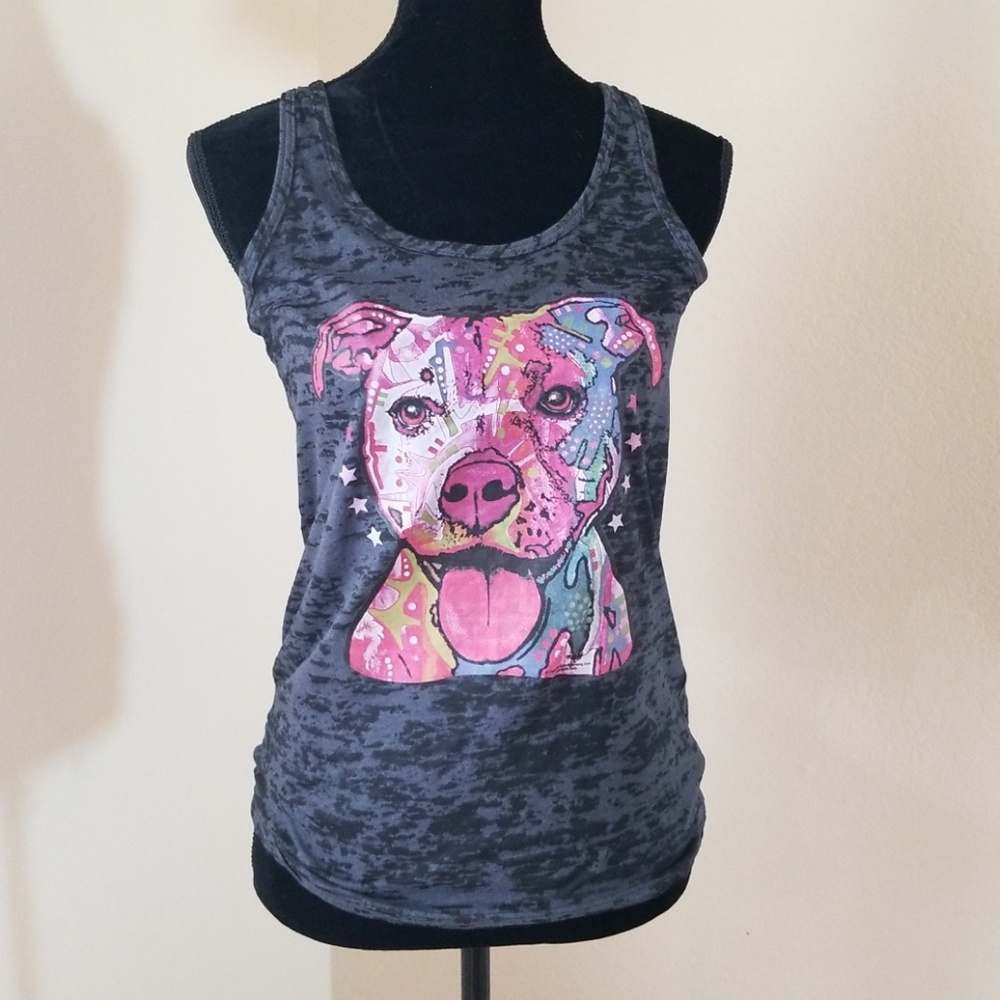 Pitbull Love Racerback Tank